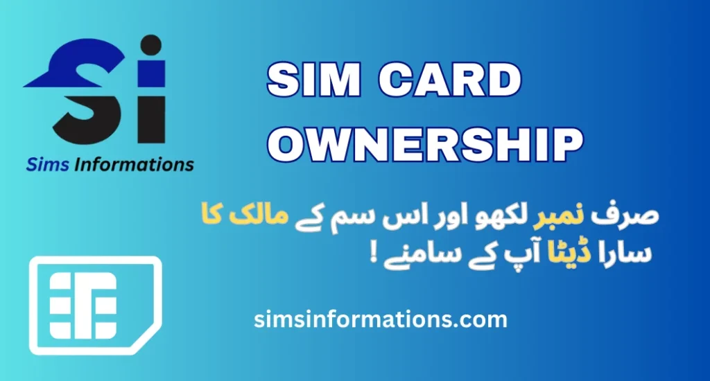 SIM Card Ownership 